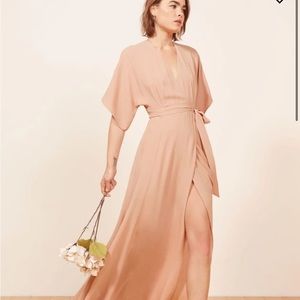 Reformation - Winslow Dress, Champagne